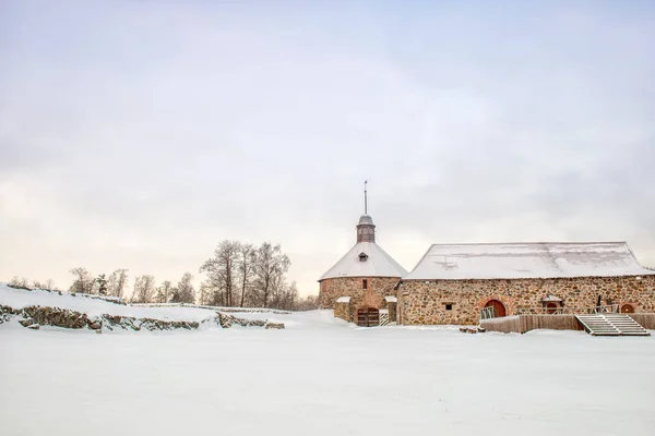 Priozersk、ロシアの町には古い korela 砦. — ストック写真