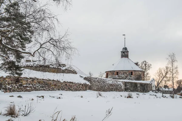 Priozersk、ロシアの町には古い korela 砦. — ストック写真