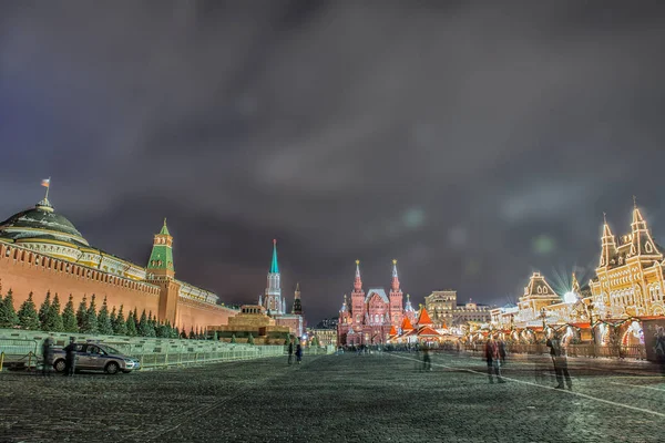 Praça vermelha em Moscovo, Rússia — Fotografia de Stock