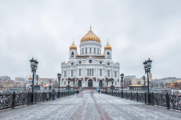 Москва, Россия. Собор Христа Спасителя . — стоковое фото