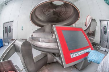 Makine üretim kesme büyük miktarda et