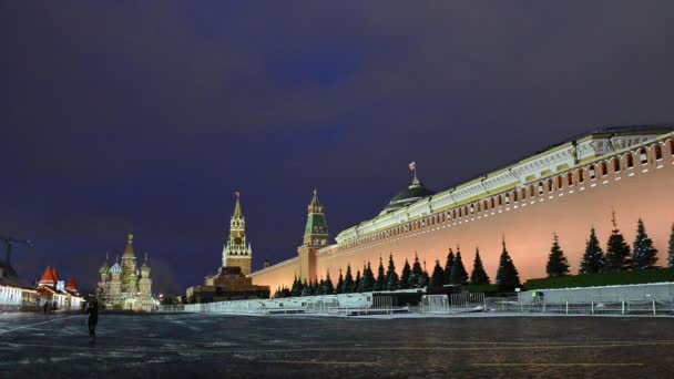 モスクワの赤の広場、ロシア — ストック動画