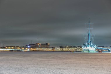 Zırhlı kruvazör Aurora, St.Petersburg, Rusya Federasyonu