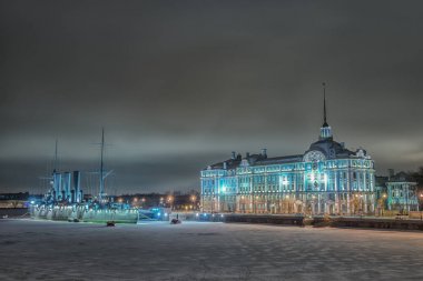 Zırhlı kruvazör Aurora, St.Petersburg, Rusya Federasyonu