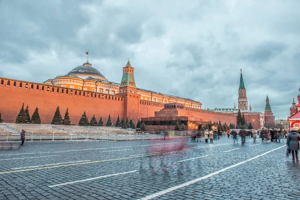 Praça vermelha em Moscovo, Rússia — Fotografia de Stock