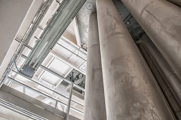 Interior de línea automática para la producción de pienso — Foto de Stock