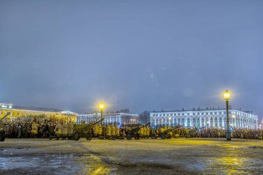 Leningrad, gün kurtuluş faşist abluka (1944)