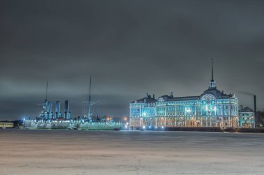Zırhlı kruvazör Aurora, St.Petersburg, Rusya Federasyonu