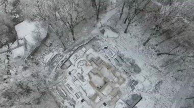 Eski bir Ortodoks tapınak Kazısı