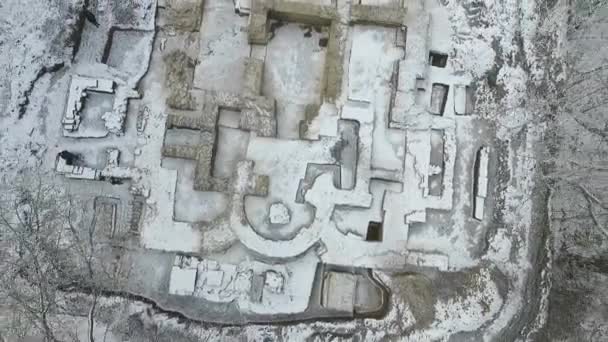 Ανασκαφή ενός παλαιού Ορθοδόξου ναού — Αρχείο Βίντεο