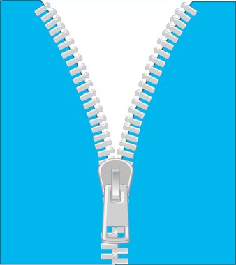 Kumaş üzerine toka yıldırım