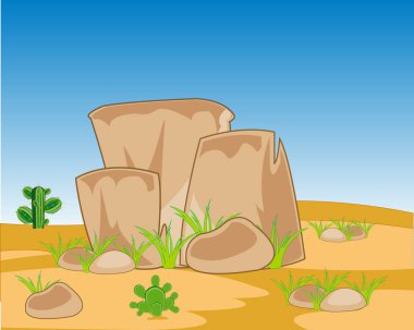 Vahşi ıssız arazi