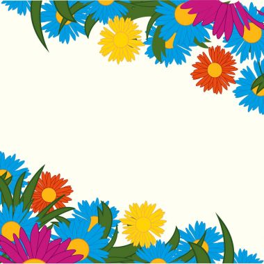 beyaz arkaplanda çiçek