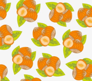 Ceviz fındık desen