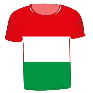 Kumaş üzerine bayrak Macaristan