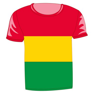 T-shirt bayrak Bolivya
