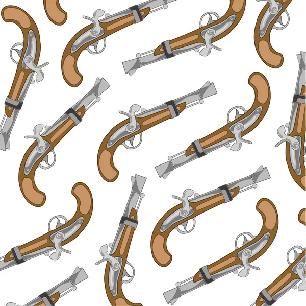 Althergebrachtes Fusil-Muster — Stockvektor