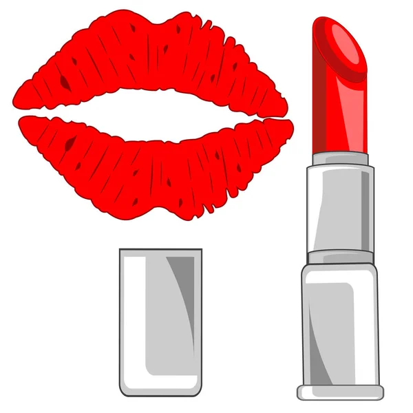 Pomada para labios — Vector de stock