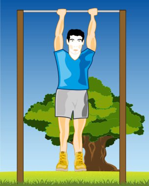 Yatay çubuğu doğa'şarj