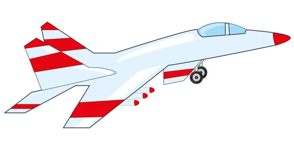 Самолет к военной авиации — стоковый вектор