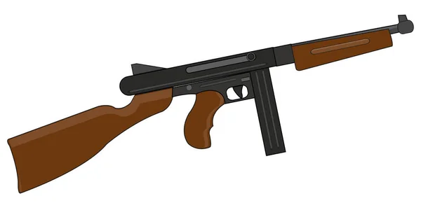 Vektorillustration des amerikanischen Automaten des Systems thompson — Stockvektor