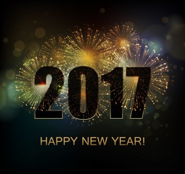 vektör tatil havai fişek arka plan