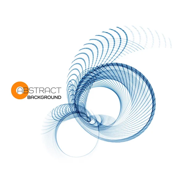 Absztrakt színhullám design elem — Stock Vector