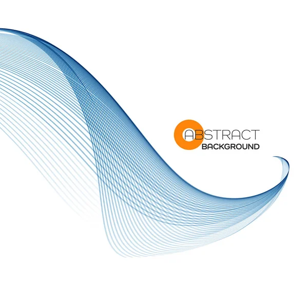 Abstracte kleur golf design element — Stockvector