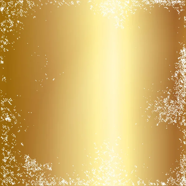 Feuille d'or texture fond. — Image vectorielle