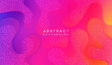 Renkli ve soyut bir arkaplan. Dinamik Etki. Vektör İllüstrasyonu. Tasarım Şablonu.