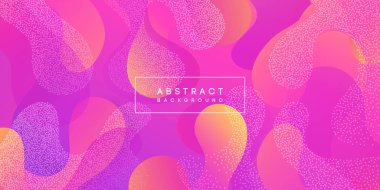 Renkli ve soyut bir arkaplan. Dinamik Etki. Vektör İllüstrasyonu. Tasarım Şablonu.