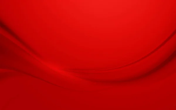 Sfondo in raso di seta rosso sfondo liscio texture — Vettoriale Stock