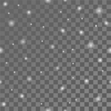 Şeffaf sorunsuz zemin üzerine düşen kar