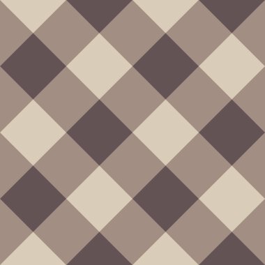 Kahverengi kareli sorunsuz arka plan