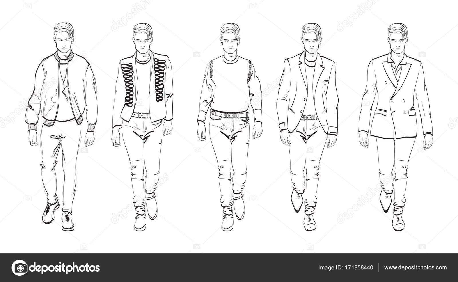 men's sketches