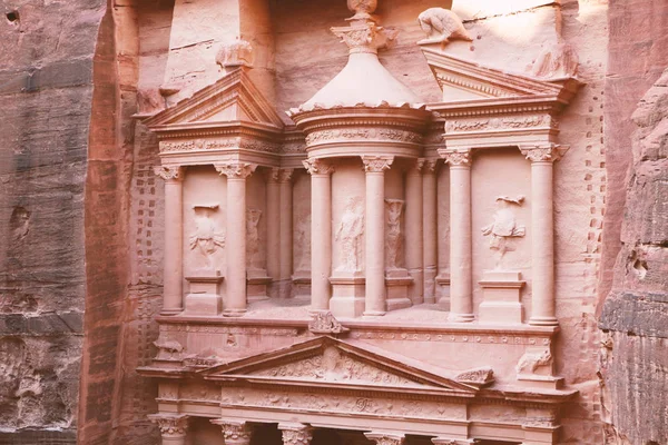 Petra - cidade antiga . Fotos De Bancos De Imagens