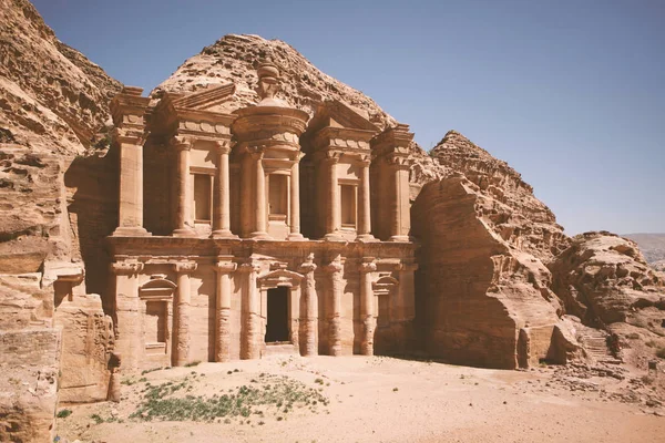 Petra - cidade antiga . — Fotografia de Stock