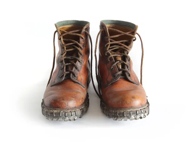 Old Mountain Boots — Stock Photo, Image