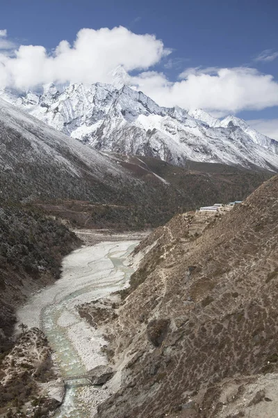 Sagarmatha 에베레스트 베이스캠프로 합니다 — 스톡 사진