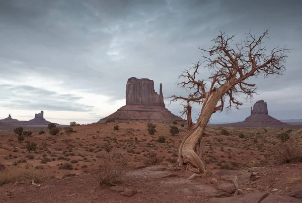 Monument Valley Arizona Abd Nin Dramatik Manzarası — Stok fotoğraf