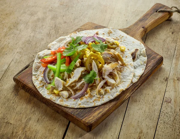 Comida mexicana Tacos — Fotografia de Stock