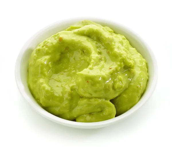 Schüssel Guacamole-Sauce — Stockfoto