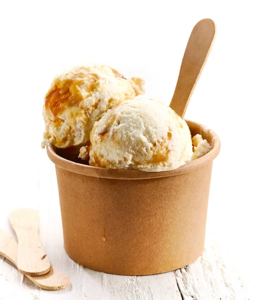 Helado de caramelo — Foto de Stock