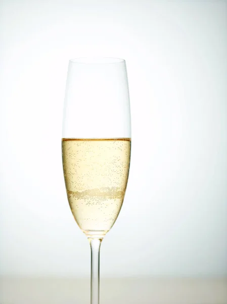Bir bardak şampanya. — Stok fotoğraf