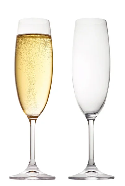 Deux verres de champagne — Photo