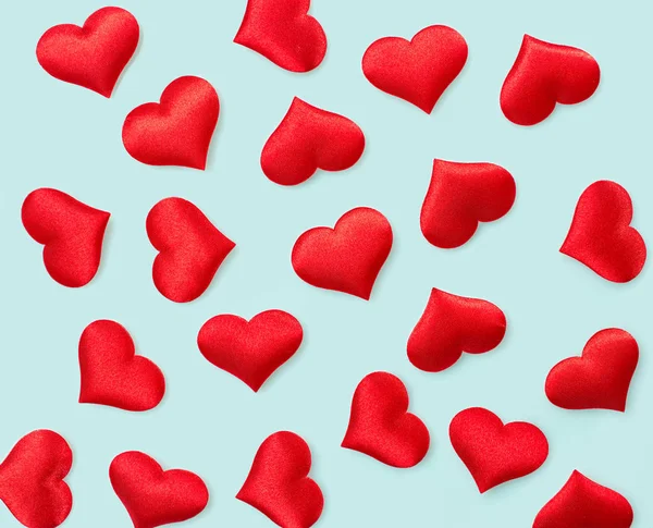 Fondo corazones rojos — Foto de Stock