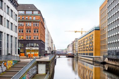 Hamburg, Almanya şehir manzarası
