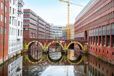 Hamburg, Almanya şehir manzarası