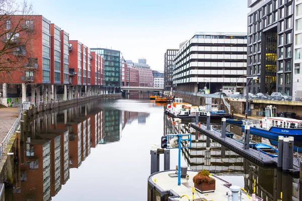 Stadtansicht von Hamburg, Deutschland — Stockfoto