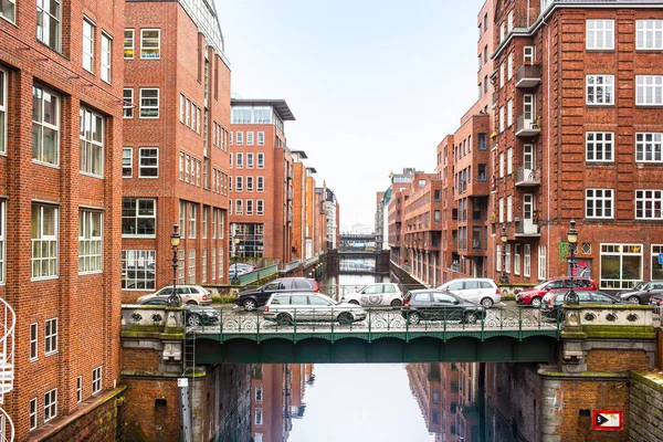 Stadtansicht von Hamburg, Deutschland — Stockfoto